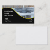 Carte De Visite pompe à chaleur extérieure (Devant / Derrière)