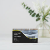 Carte De Visite pompe à chaleur extérieure (Debout devant)