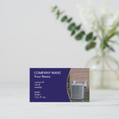 Carte De Visite pompe à chaleur extérieure (Debout devant)