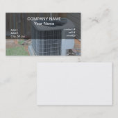 Carte De Visite pompe à chaleur extérieure (Devant / Derrière)