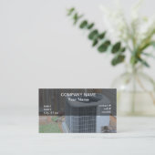 Carte De Visite pompe à chaleur extérieure (Debout devant)