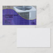 Carte De Visite pompe à chaleur extérieure (Devant / Derrière)