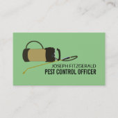 Carte De Visite Pompe de contrôleur de la lutte antiparasitaire (Devant)