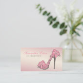 Carte De Visite Pompes florales chics de talons hauts de (Debout devant)