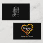 Carte De Visite Pompier Brevet Pompier Cadeau Hommes Femmes (Devant / Derrière)