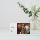 Carte De Visite Pompier - le chef des pompiers (Debout devant)