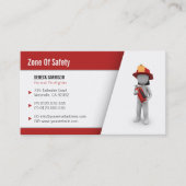 Carte De Visite Pompier | Parfait (Devant)