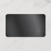 Carte De Visite Pompier Rouge Argent Emblem (Dos)