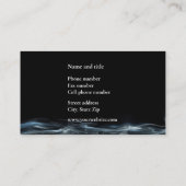 Carte De Visite Pompier unique (Dos)