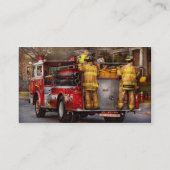 Carte De Visite Pompiers - Metuchen Fire Department (Dos)