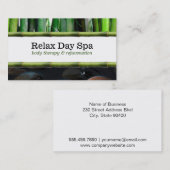 Carte De Visite Pond et Bamboo II (Devant / Derrière)