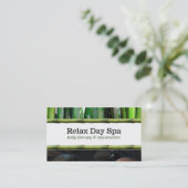 Carte De Visite Pond et Bamboo II (Debout devant)