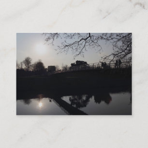 Carte De Visite Pont au-dessus d'une rivière