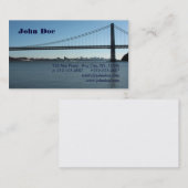 Carte De Visite Pont de George Washington (Devant / Derrière)