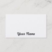 Carte De Visite Pont et horizon de Manhattan la nuit, NYC (Dos)