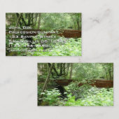 Carte De Visite Pont Muir Woods I (Devant / Derrière)