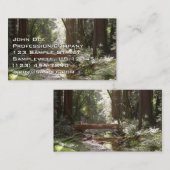 Carte De Visite Pont Muir Woods II (Devant / Derrière)