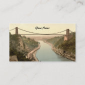 Carte De Visite Pont suspendu II, Bristol, Angleterre de Clifton (Dos)