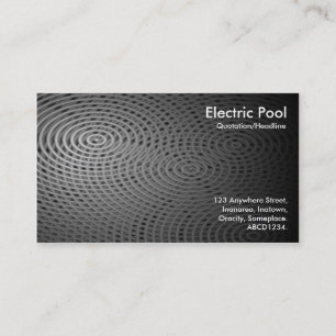 Carte De Visite Pool électrique 010