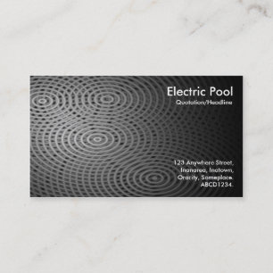 Carte De Visite Pool électrique 06