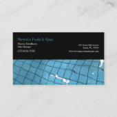 Carte De Visite Pool et société Spa (Devant)