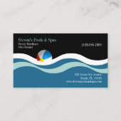 Carte De Visite Pools et Spas (Devant)