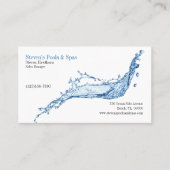 Carte De Visite Pools et Spas (Devant)