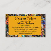 Carte De Visite Pools modifiables de fil Seamstress Tailor (Devant)