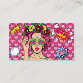 Carte De Visite Pop Art Beauticit (Dos)