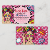 Carte De Visite Pop Art Beauticit (Devant / Derrière)