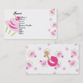 Carte De Visite Pop Art Cupcake (Devant / Derrière)