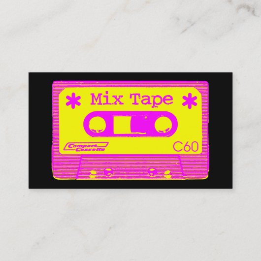 Carte De Visite Pop de bande Mix III (Devant)