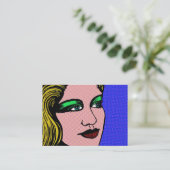 Carte De Visite Pop Girl (Debout devant)