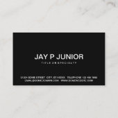 Carte De Visite pop up provan (Dos)