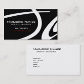 Carte De Visite Popp snob - concepteur de site Web (Devant / Derrière)