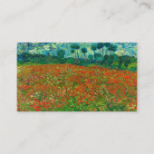 Carte De Visite Poppy Field by Vincent van Gogh (Devant)