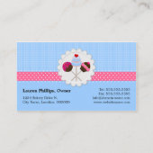 Carte De Visite Pops de gâteau (Dos)