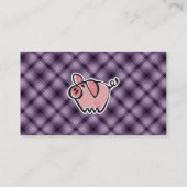 Carte De Visite Porc pourpre (Dos)