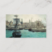 Carte De Visite Port à Calais d'Édouard Manet (Dos)