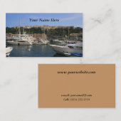 Carte De Visite Port du Monaco (Devant / Derrière)