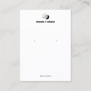 Carte De Visite Porte-bijoux Crescent Moon