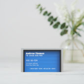 Carte De Visite Porte de garage (Debout devant)