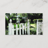 Carte De Visite Porte de jardin (Dos)