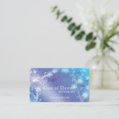 Carte De Visite "Porte de l'aube" Bijou Arbres floraux (Debout devant)