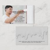 Carte De Visite Porte de peinture de l'entrepreneur (Devant / Derrière)