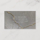 Carte De Visite Porte du hall de l'ascenseur noir Maison Broker in (Dos)