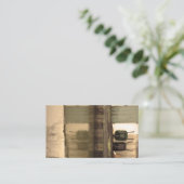 Carte De Visite Porte et écorces (Debout devant)