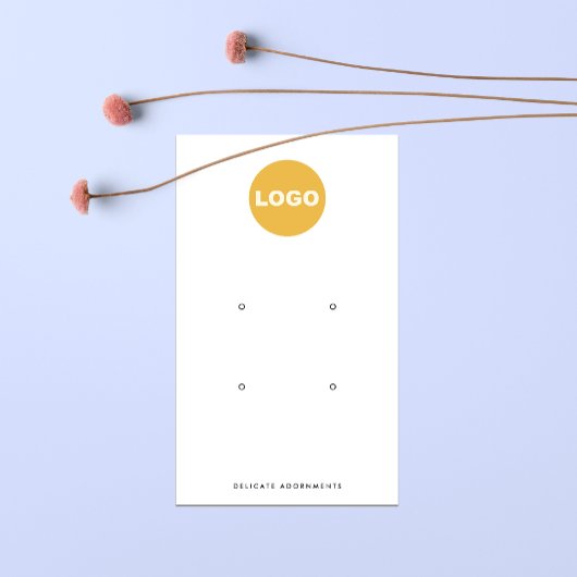 Carte De Visite Porte-oreille 4 trous Ajouter un logo