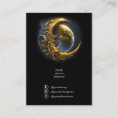 Carte De Visite Porte-oreille céleste spirituelle (Dos)