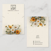 Carte De Visite Porte-oreille et collier de logo (Devant / Derrière)